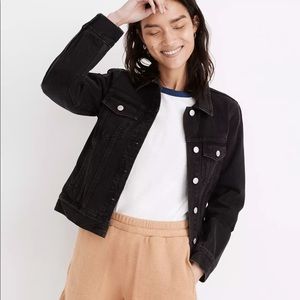 Madewell Black Denim Jacket